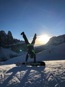 montagna inverno