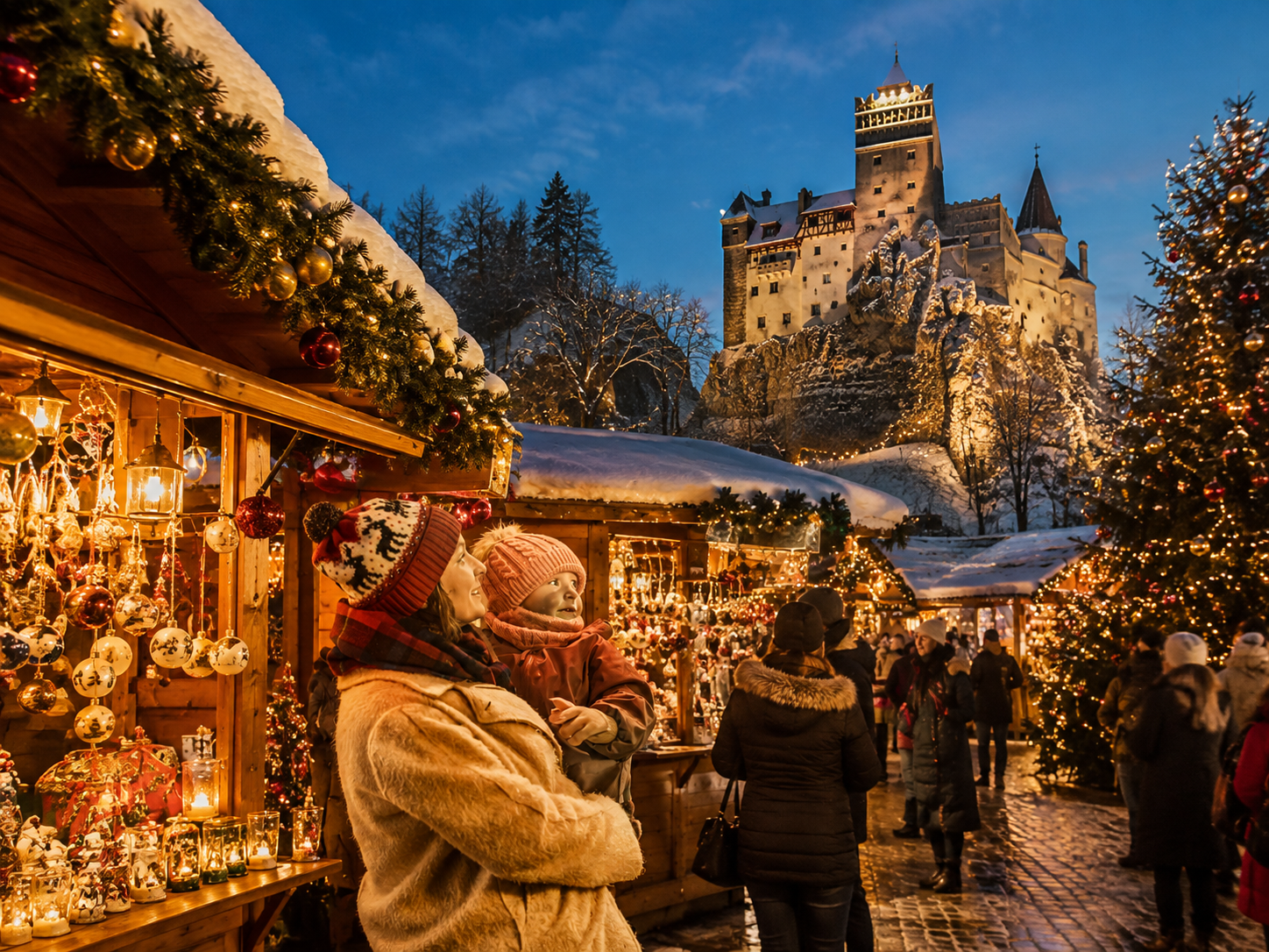 mercatini natale bucarest e bran
